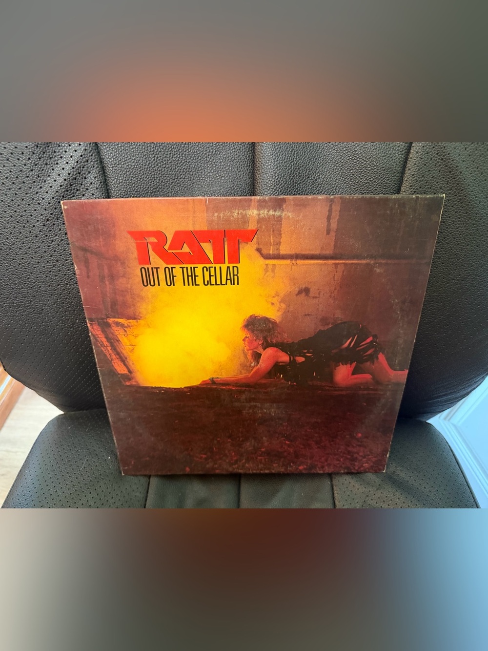 Ratt Out of the Cellar LP Atlantic 12" 33 RPM Black Vinyl Record Album